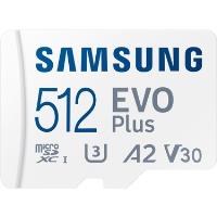 SAMSUNG Evo Plus 512GB U3,V30,A2,Class 10,4K UHD,160MB/s,160MB/s microSDXC UHS-I HAFIZA KARTI+ADAPTÖRLÜ - 3